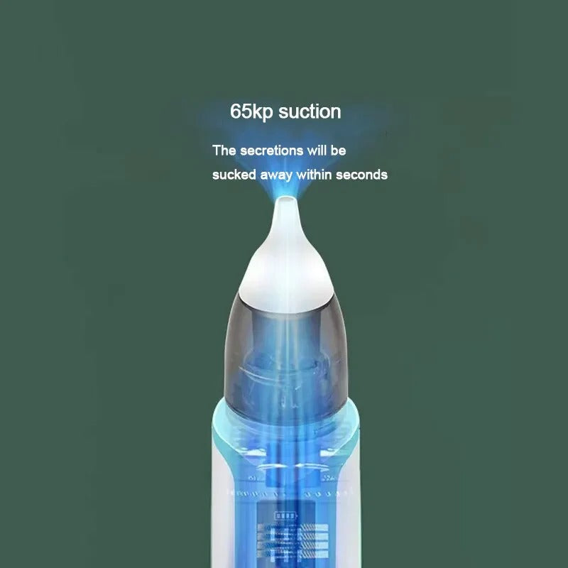 Portable Baby Nasal Cleaner with Dual Silicone Tips