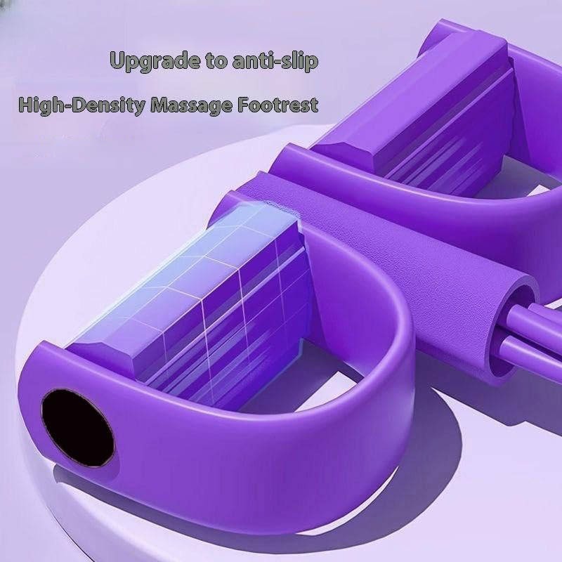 Versatile Resistance Band with Detachable Grips for Home Workouts
