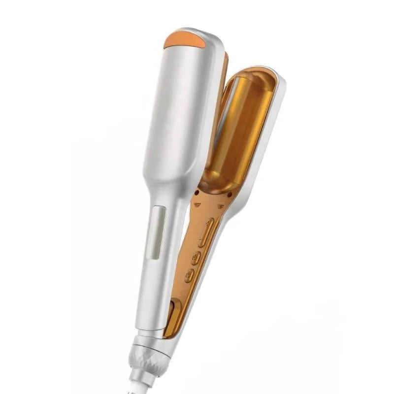 25mm WaveMaster Pro: Dual Barrel Hair Curler with 5 Heat Options