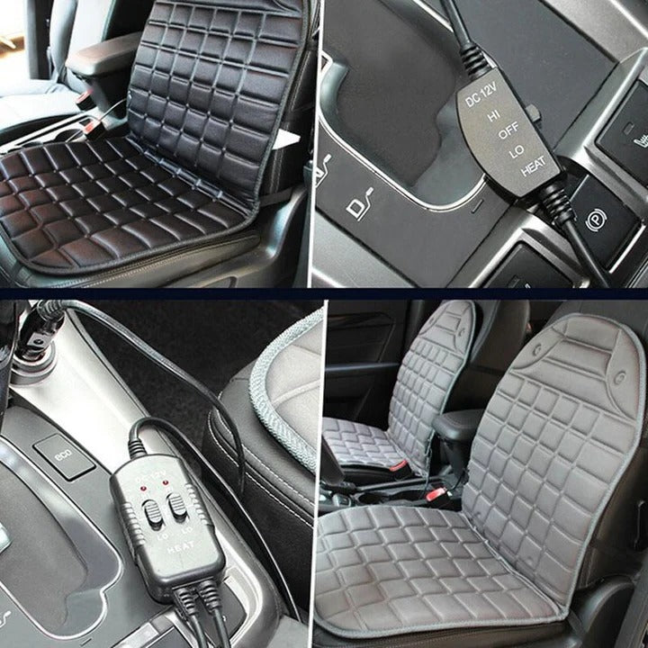Heated Car Seat Pad with Customizable Temperature Control