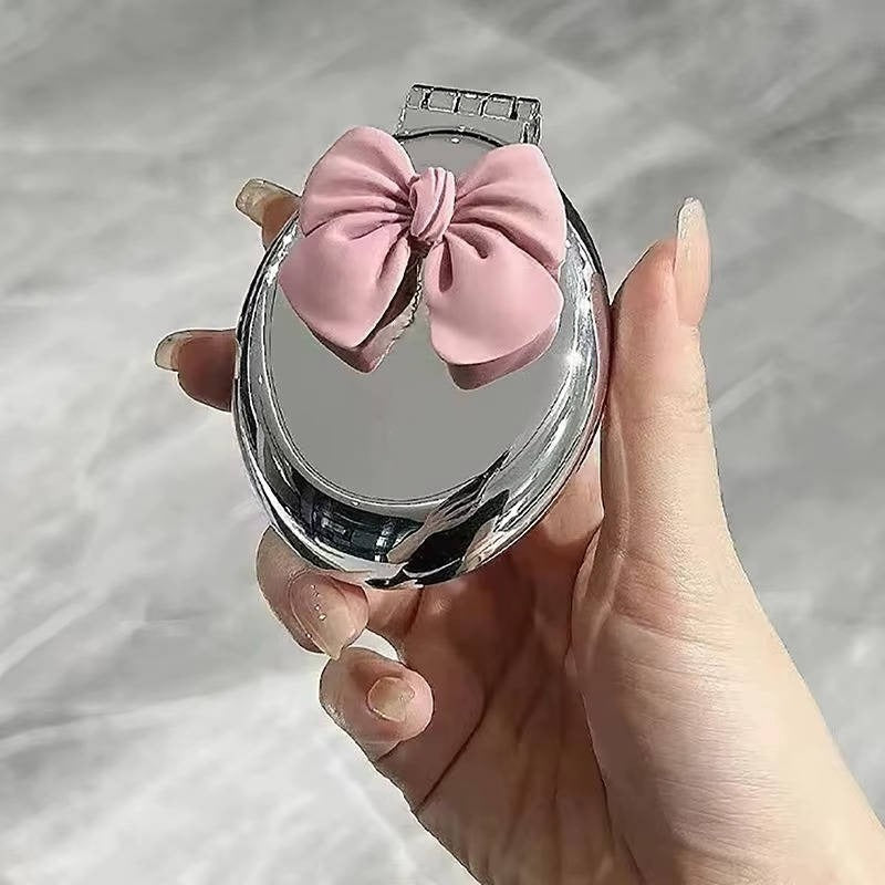 Stylish Travel Comb and Mirror Duo for Effortless Touch-Ups