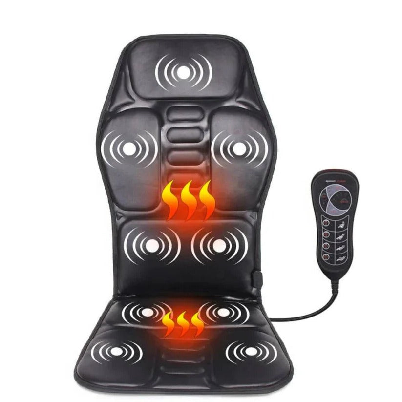 Soothing Massage Cushion with Heat & Remote Control for Total Comfort