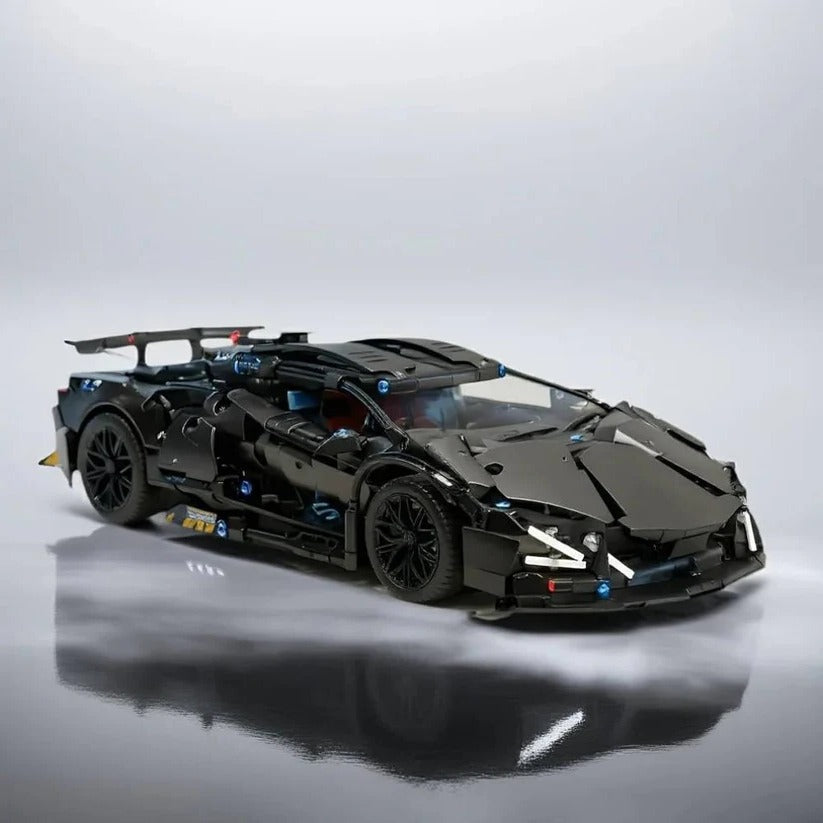 Ultimate 1288-Piece Sports Car Model Kit for Enthusiasts