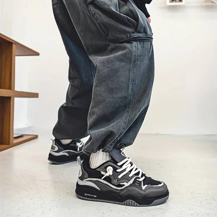 Men's Comfort-Focused Chunky Sneakers for Daily Adventures