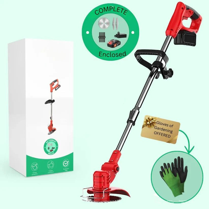 Powerful 850W Cordless Grass and Branch Trimmer with 21V Battery