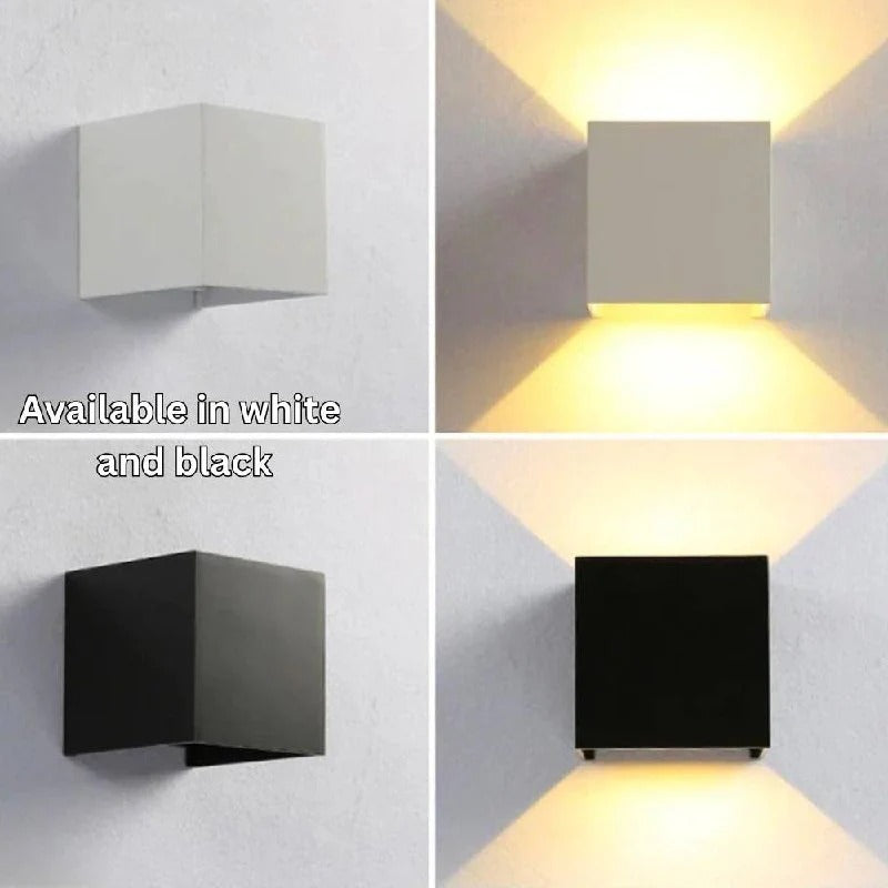 Cordless Rechargeable Wall Light with Elegant Ambient Glow