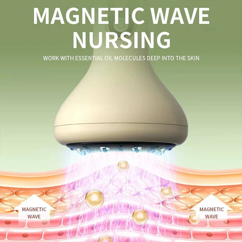 Rechargeable Cupping Therapy Device with Adjustable Heat & Dual Light