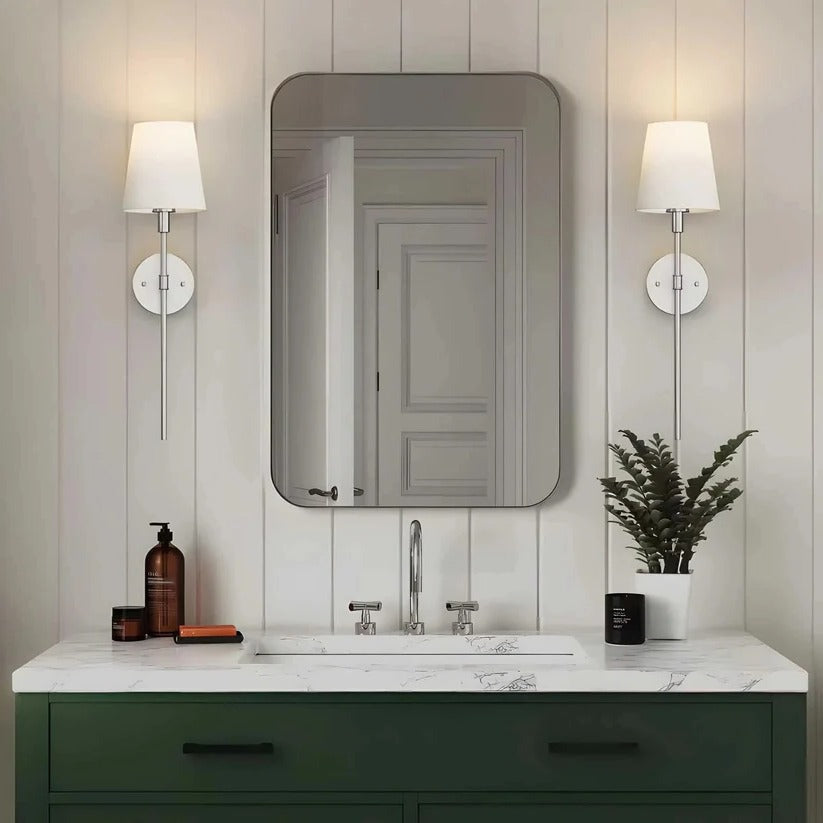 Wireless Wall Lamps with Remote Control - Set of 2