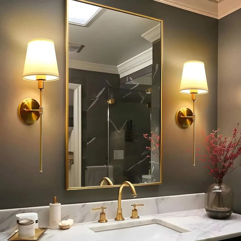 Wireless Wall Lamps with Remote Control - Set of 2
