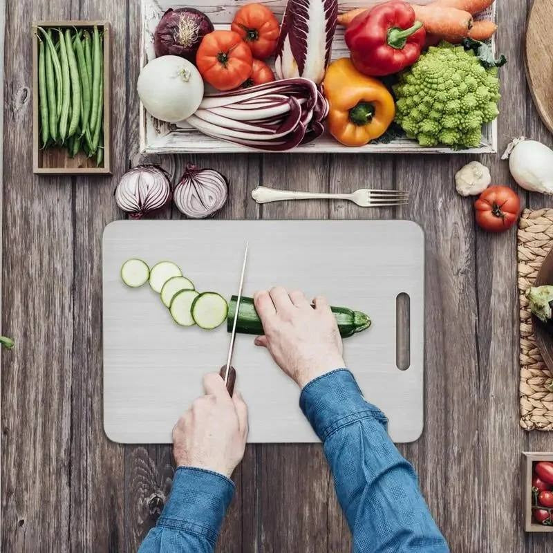 Durable Non-Slip Cutting Board with Juice Channel for Mess-Free Prep