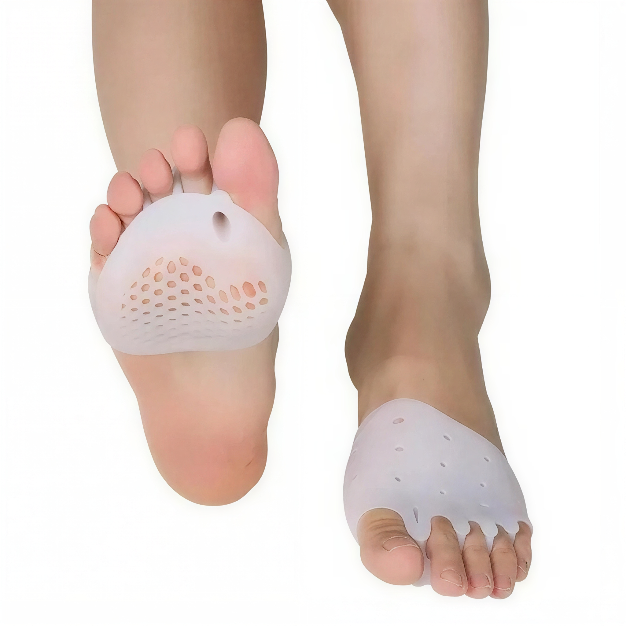 Comfort Gel Foot Sleeves with Individual Toe Support