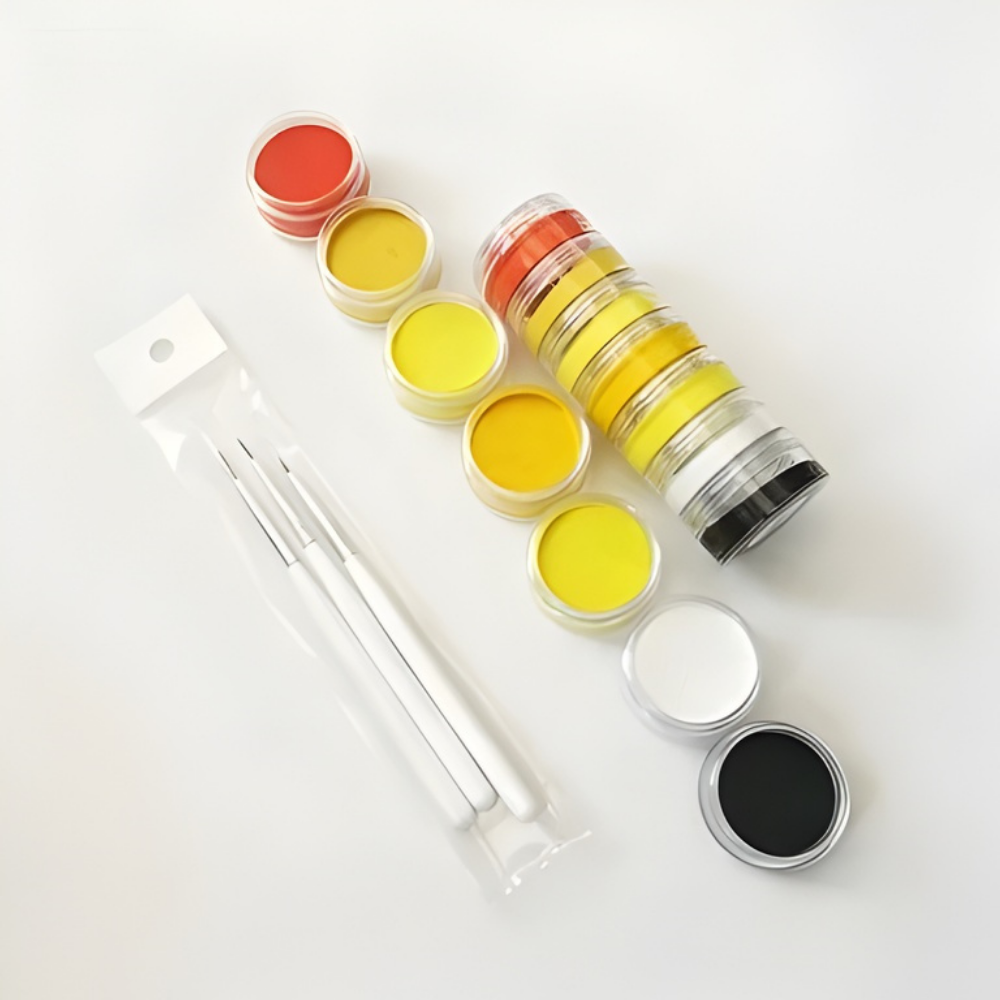 Rainbow Fusion Body Paint Kit for Imaginative Artistry