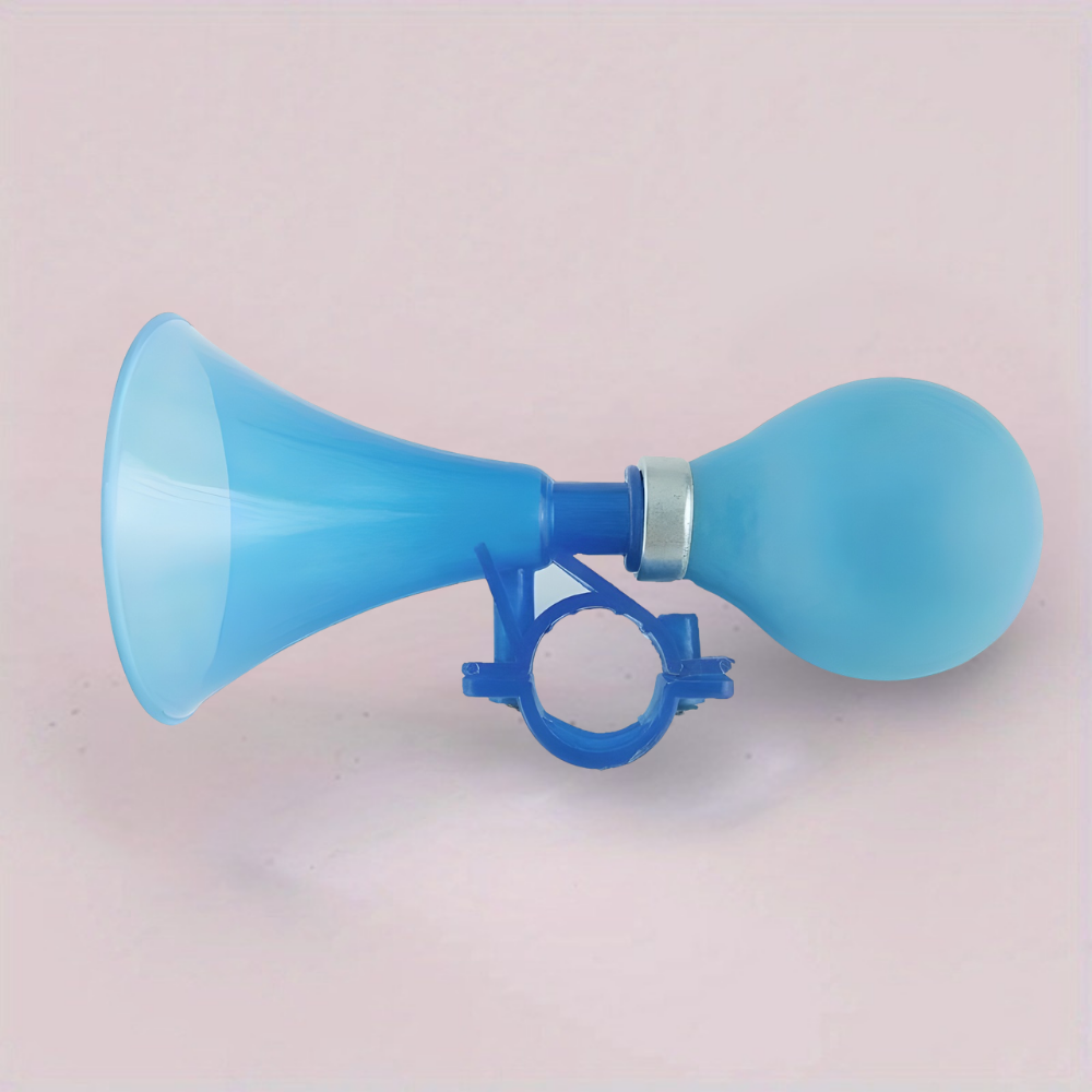 High-Volume Bicycle Alert Horn with Easy Mounting System