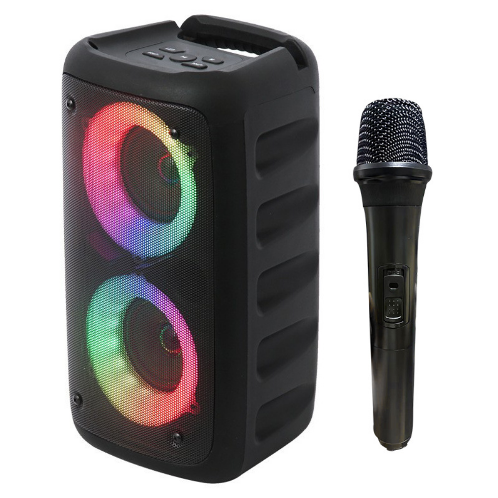 Ultimate Portable Karaoke System with Dual Microphones