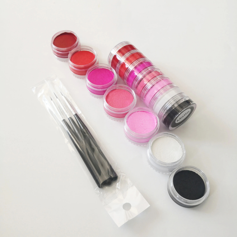 Rainbow Fusion Body Paint Kit for Imaginative Artistry