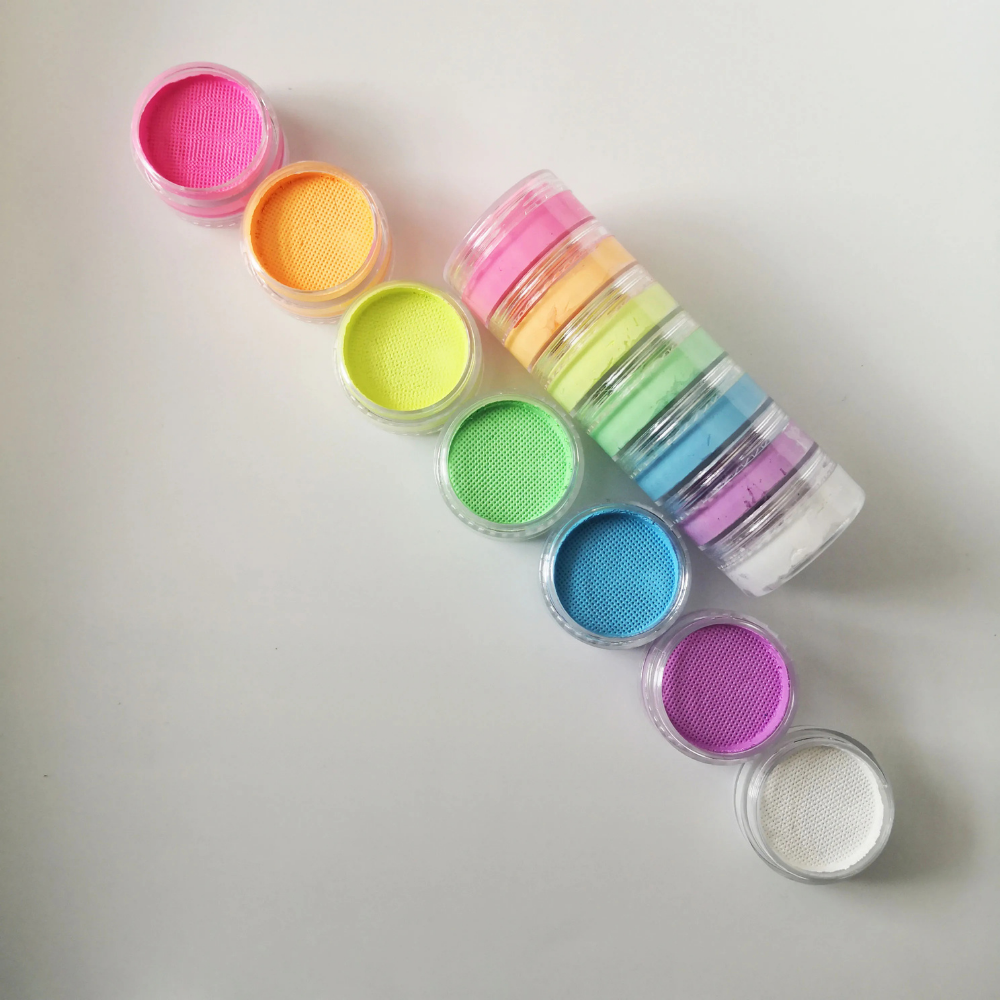 Rainbow Fusion Body Paint Kit for Imaginative Artistry