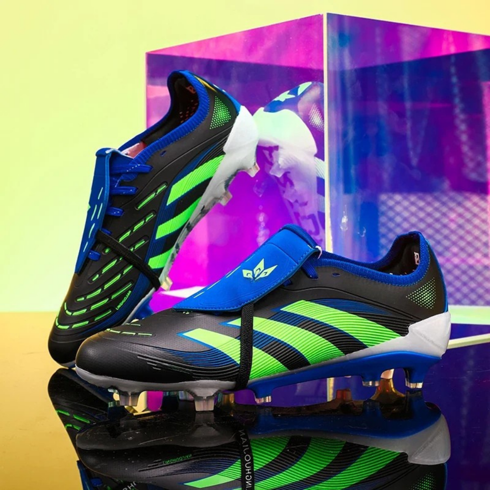 Elite High-Top Soccer Cleats for Grass and Indoor Training