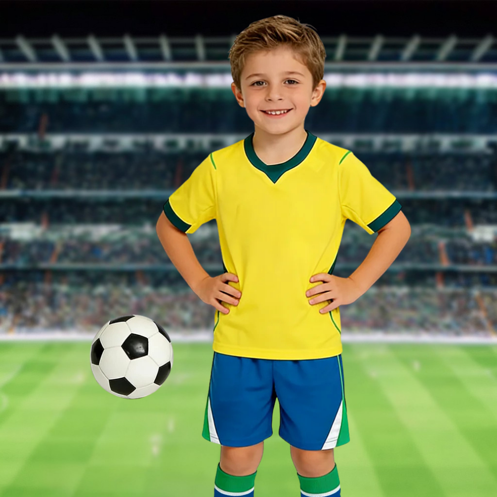 Youth Soccer Kit for 2026 World Cup - Quick Dry & Comfortable