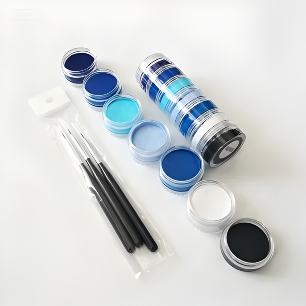 Rainbow Fusion Body Paint Kit for Imaginative Artistry