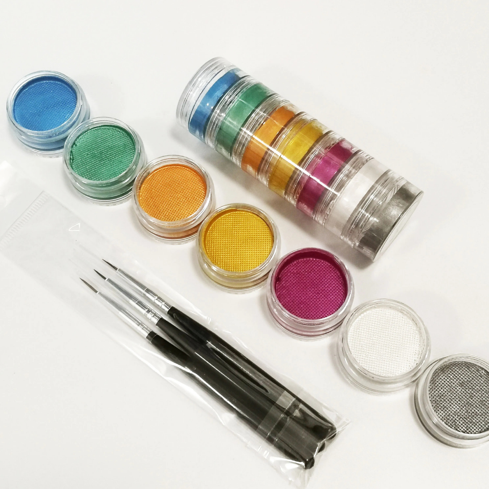 Rainbow Fusion Body Paint Kit for Imaginative Artistry
