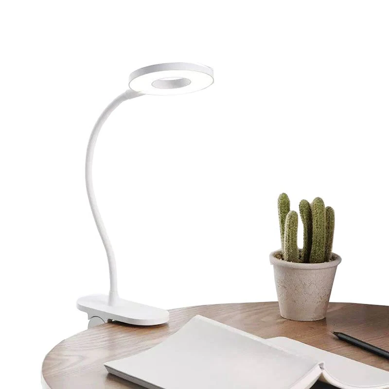 Clip-On Desk Lamp with Wireless Design