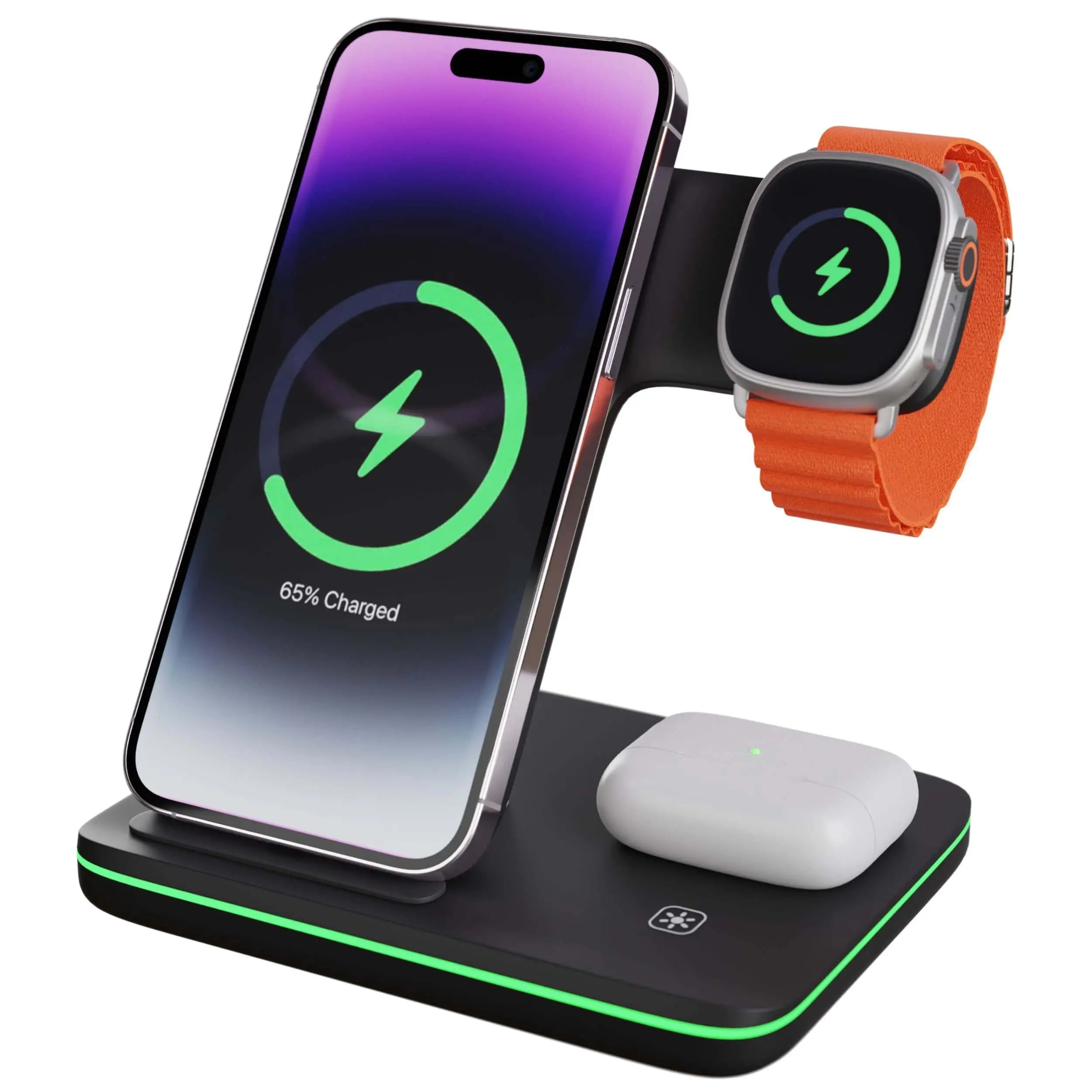 All-in-One Charger Station for iPhone, Watch & AirPods