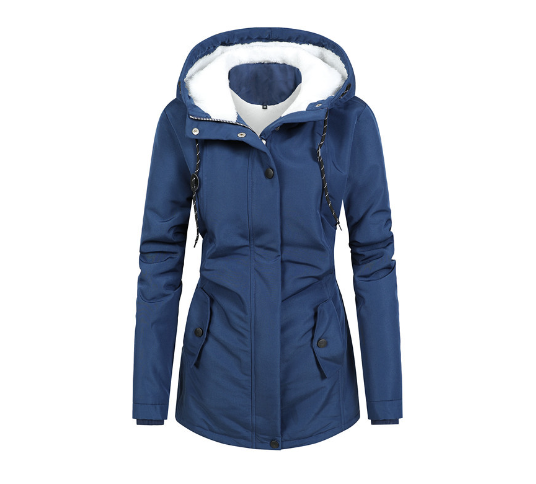 EliteShield Women's Waterproof Hooded Winter Jacket