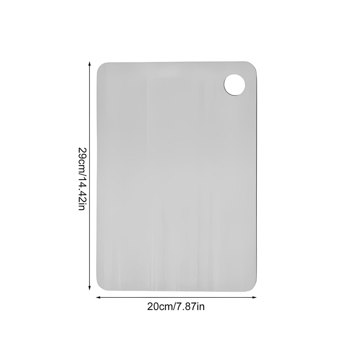 Premium Stainless Steel Cutting Board for Versatile Kitchen Prep