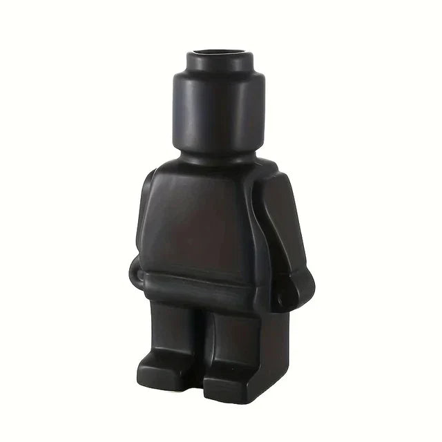 Ceramic Vase for Building with Lego Blocks