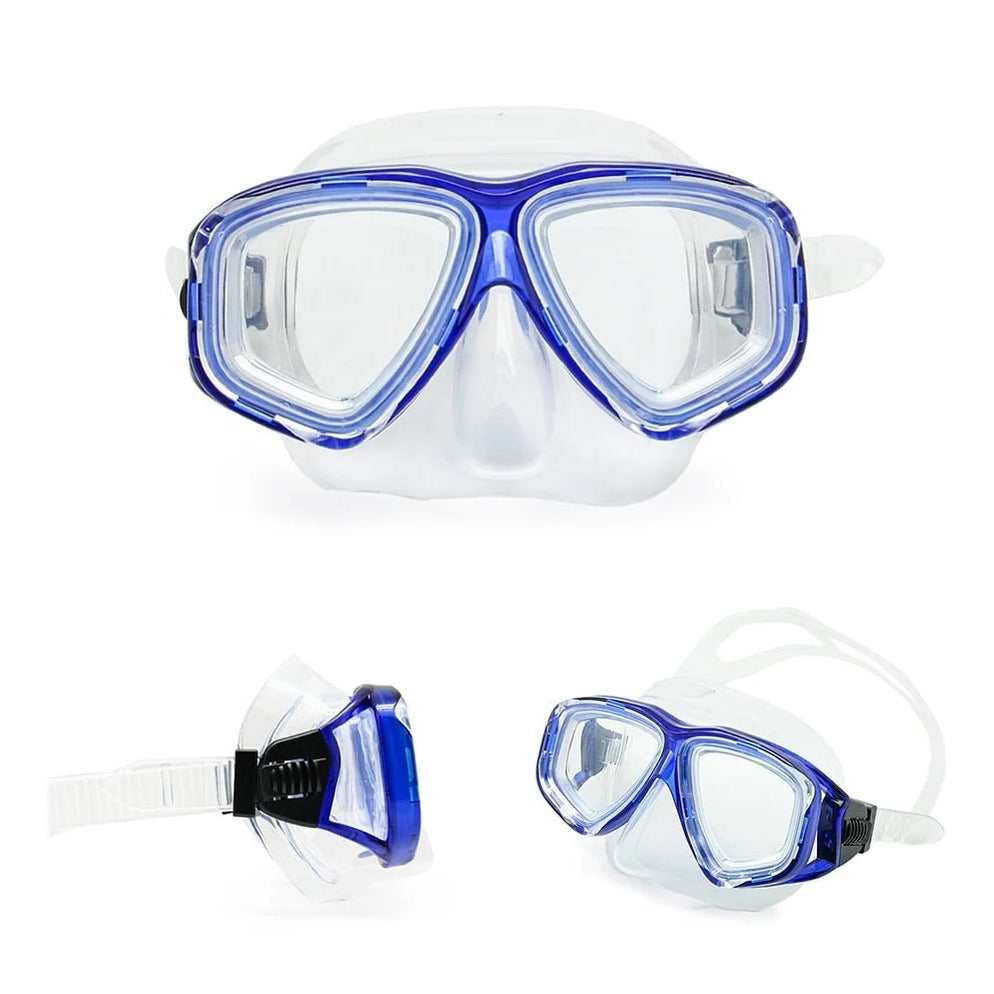 Premium Dive Mask with Anti-Fog Coating and Silicone Fit