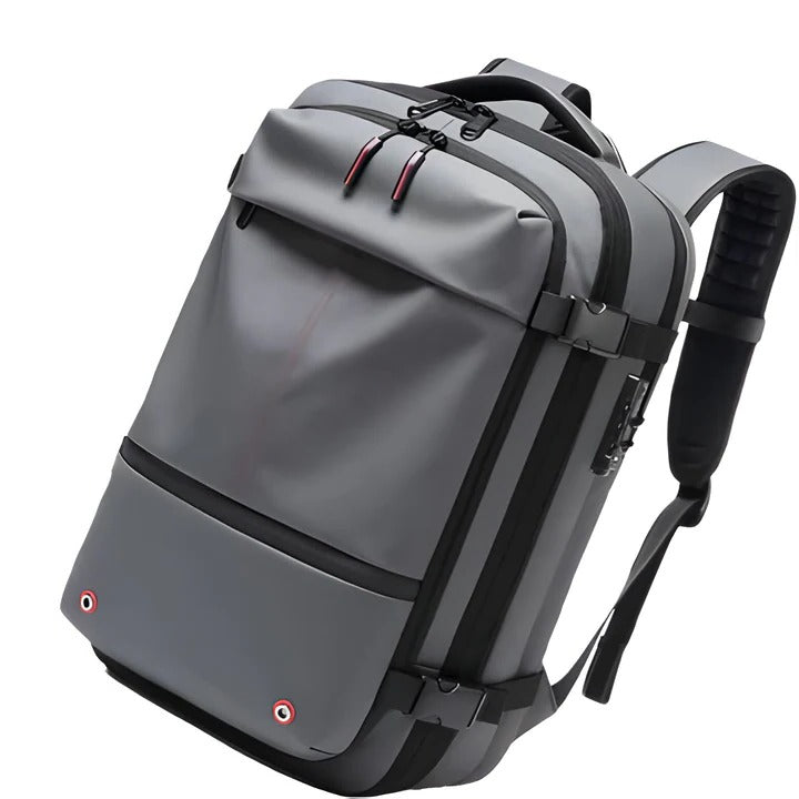 Smart Compression Backpack for Streamlined Travel