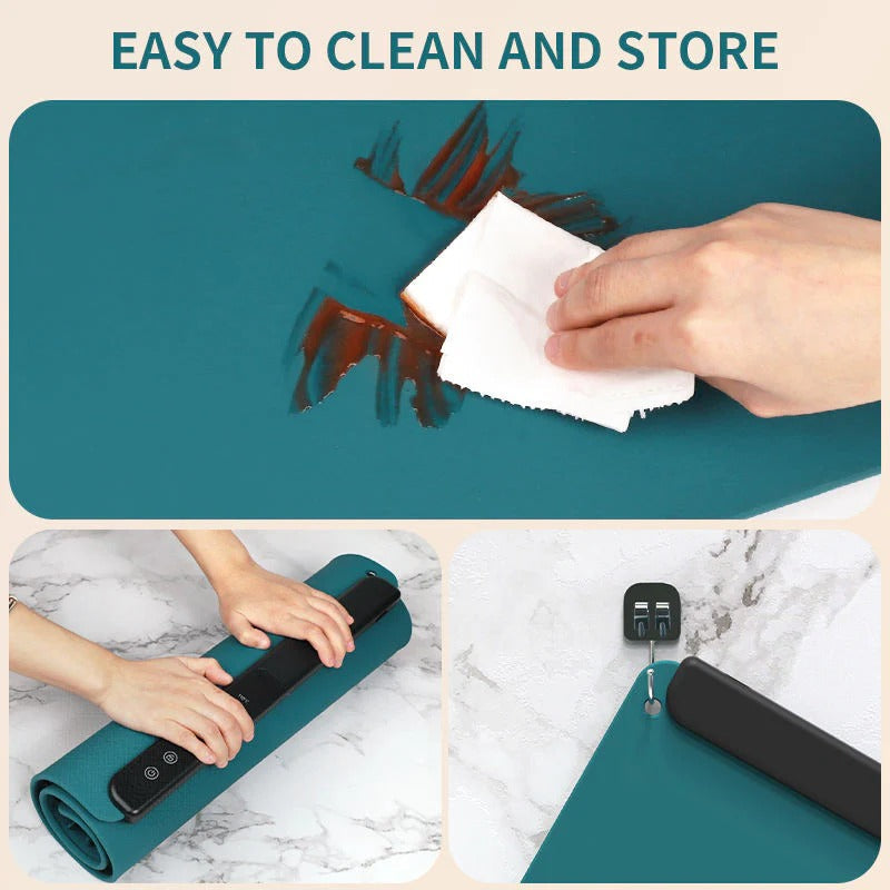 Flexible Food Warming Mat with Adjustable Heat Control