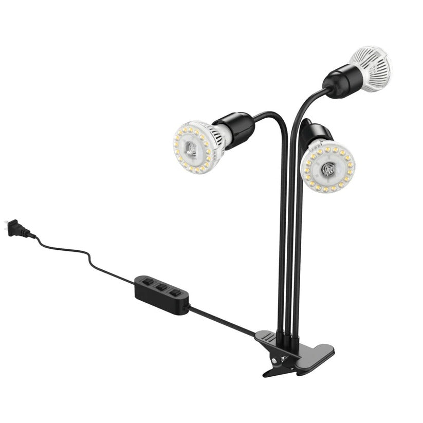 Gooseneck LED Grow Light for Indoor Greenhouse Plants – Full Spectrum
