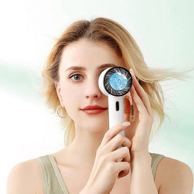 Compact Rechargeable Personal Fan for On-the-Go Comfort