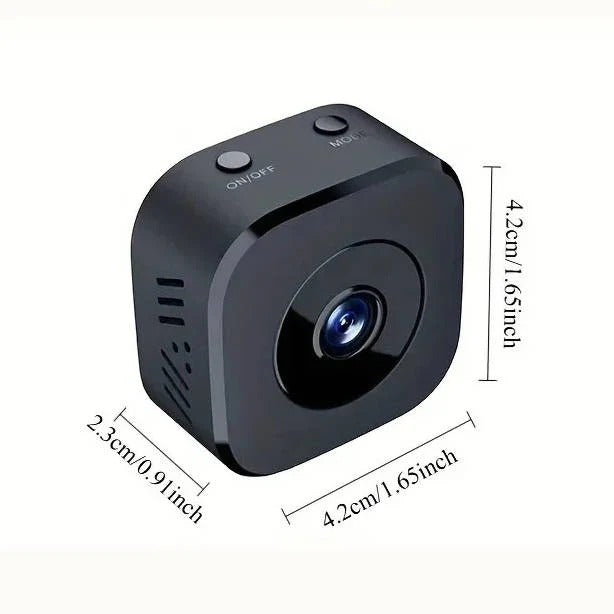 Compact 4K Indoor Surveillance Camera with Night Vision