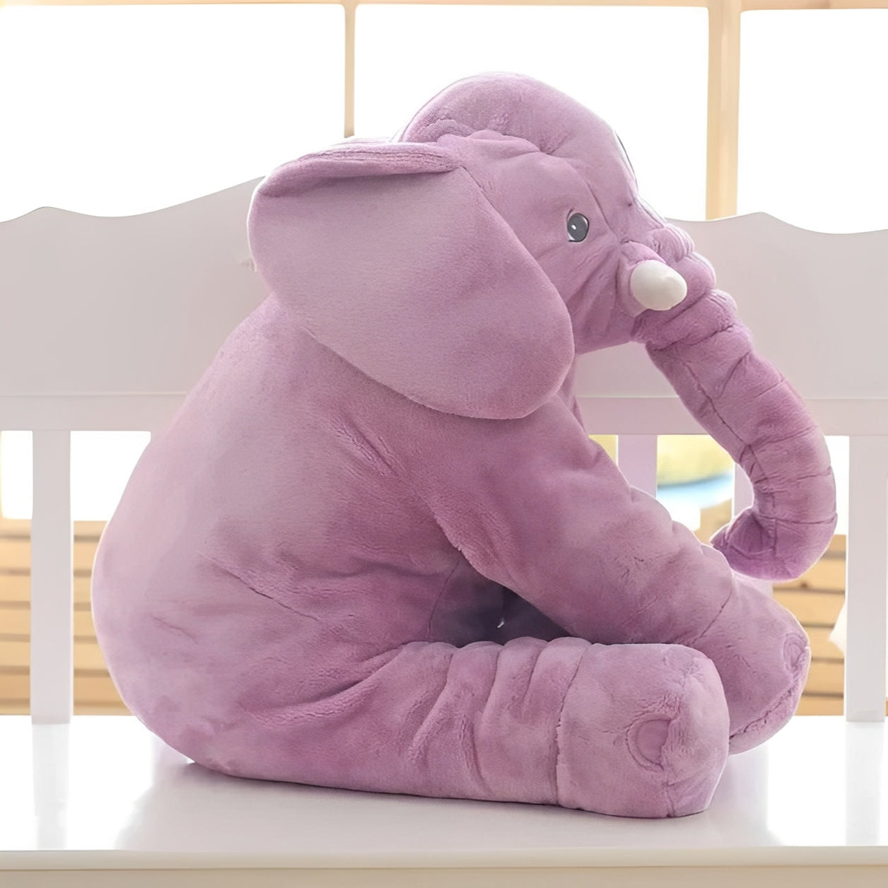 Cuddly Elephant Comfort Pillow for Relaxation and Play