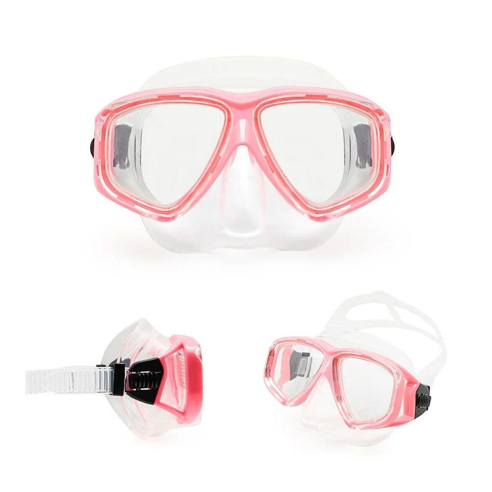 Premium Dive Mask with Anti-Fog Coating and Silicone Fit