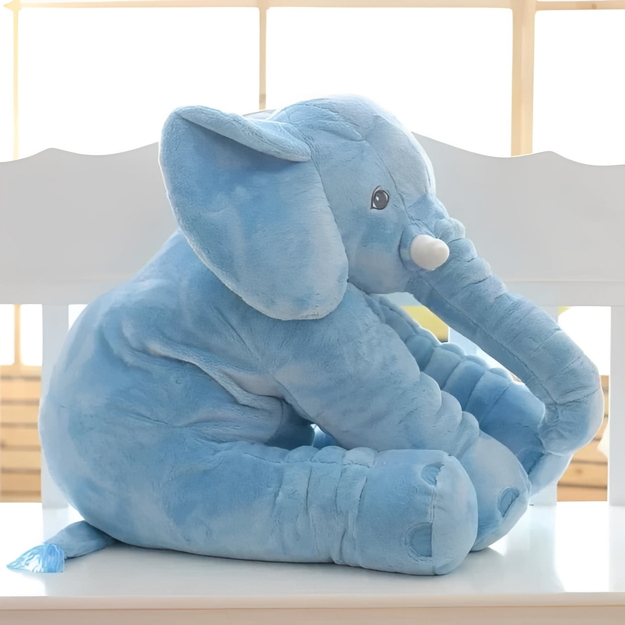 Cuddly Elephant Comfort Pillow for Relaxation and Play
