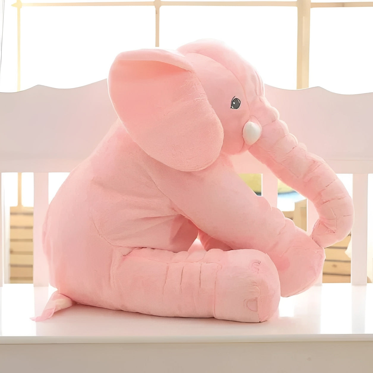 Cuddly Elephant Comfort Pillow for Relaxation and Play