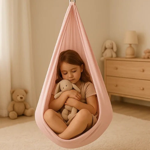 Indoor and Outdoor Hammock Swing for Sensory Therapy in Autism