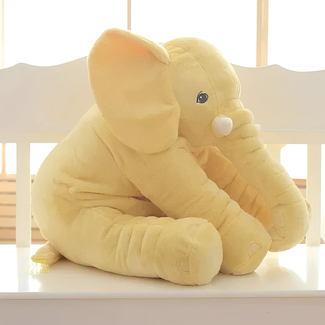 Cuddly Elephant Comfort Pillow for Relaxation and Play