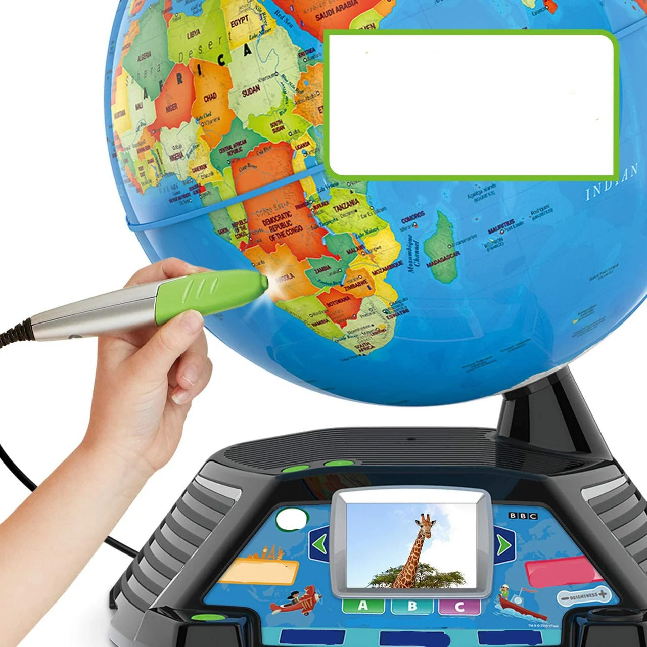 Interactive Learning Globe for Kids with Touch Technology
