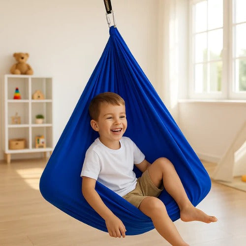 Indoor and Outdoor Hammock Swing for Sensory Therapy in Autism