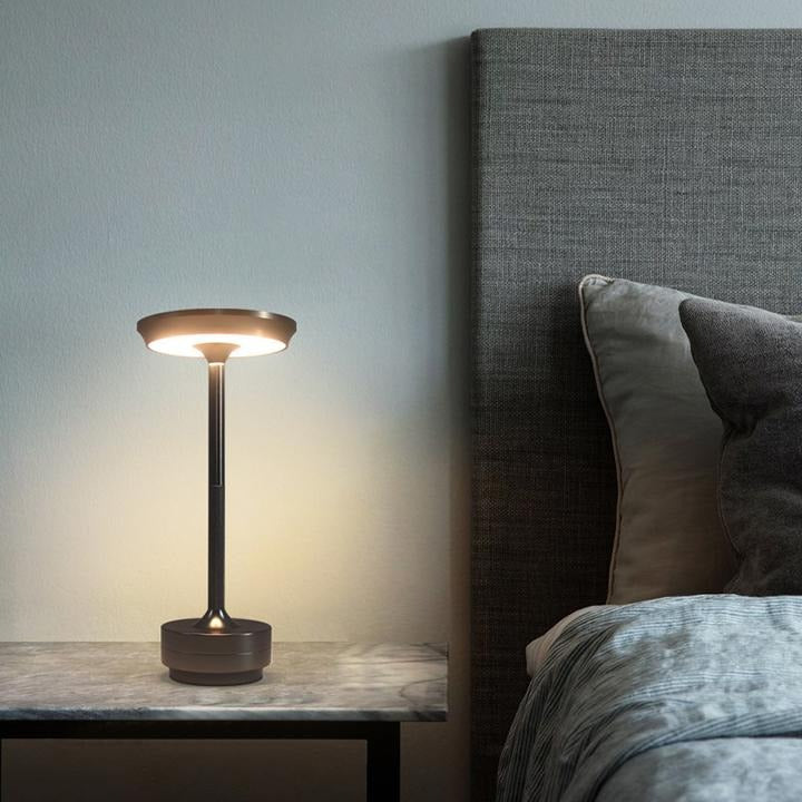 Rechargeable Touch-Control Table Lamp with Adjustable Brightness