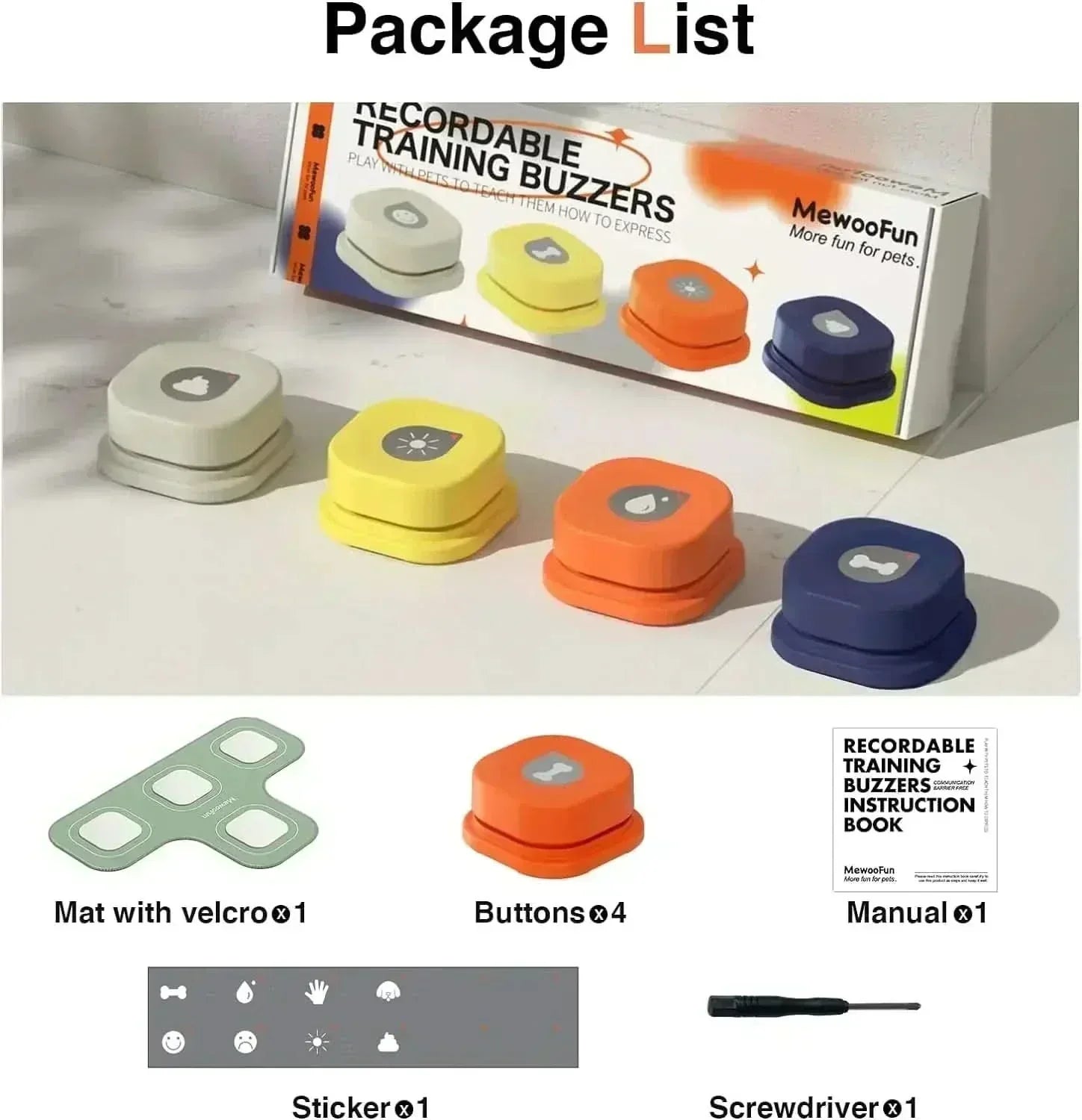 CanineConnect Interactive Voice Buttons for Dogs