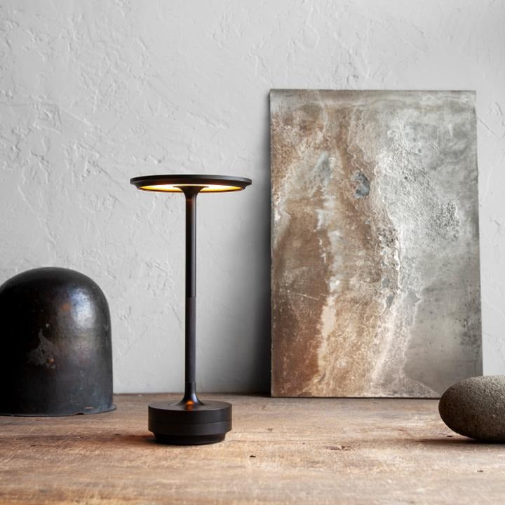Rechargeable Touch-Control Table Lamp with Adjustable Brightness
