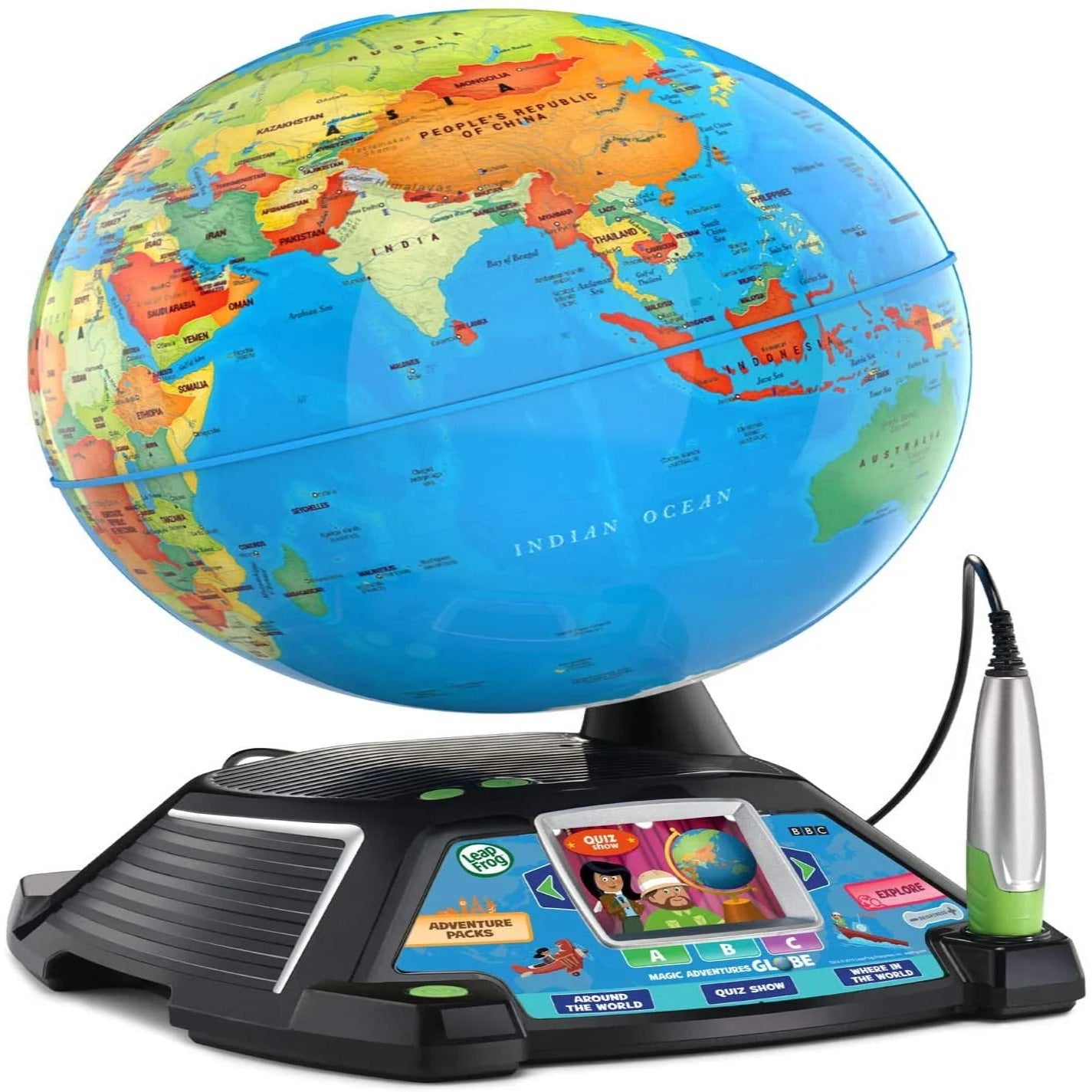 Interactive Learning Globe for Kids with Touch Technology