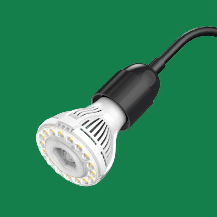 Gooseneck LED Grow Light for Indoor Greenhouse Plants – Full Spectrum