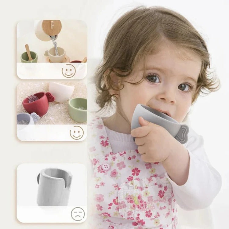 Afternoon Tea Play Set for Kids with Serving Tray