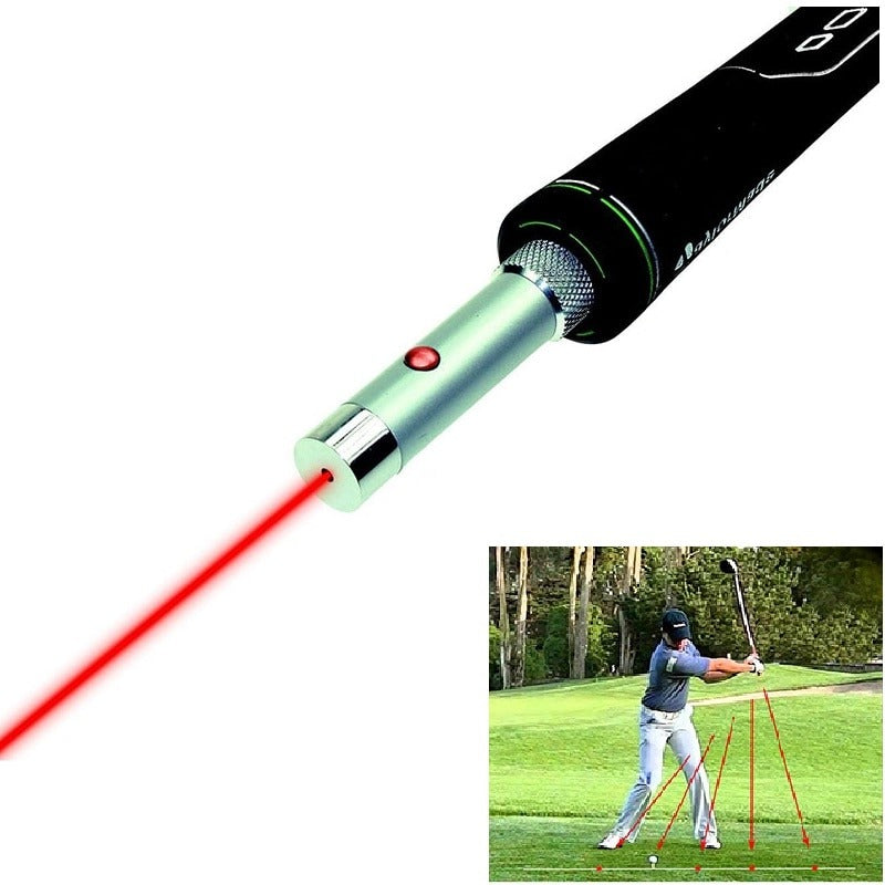 Golf Swing Trainer with Laser Guidance